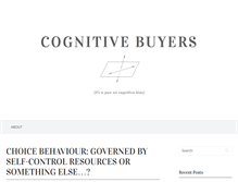Tablet Screenshot of cognitivebuyers.com